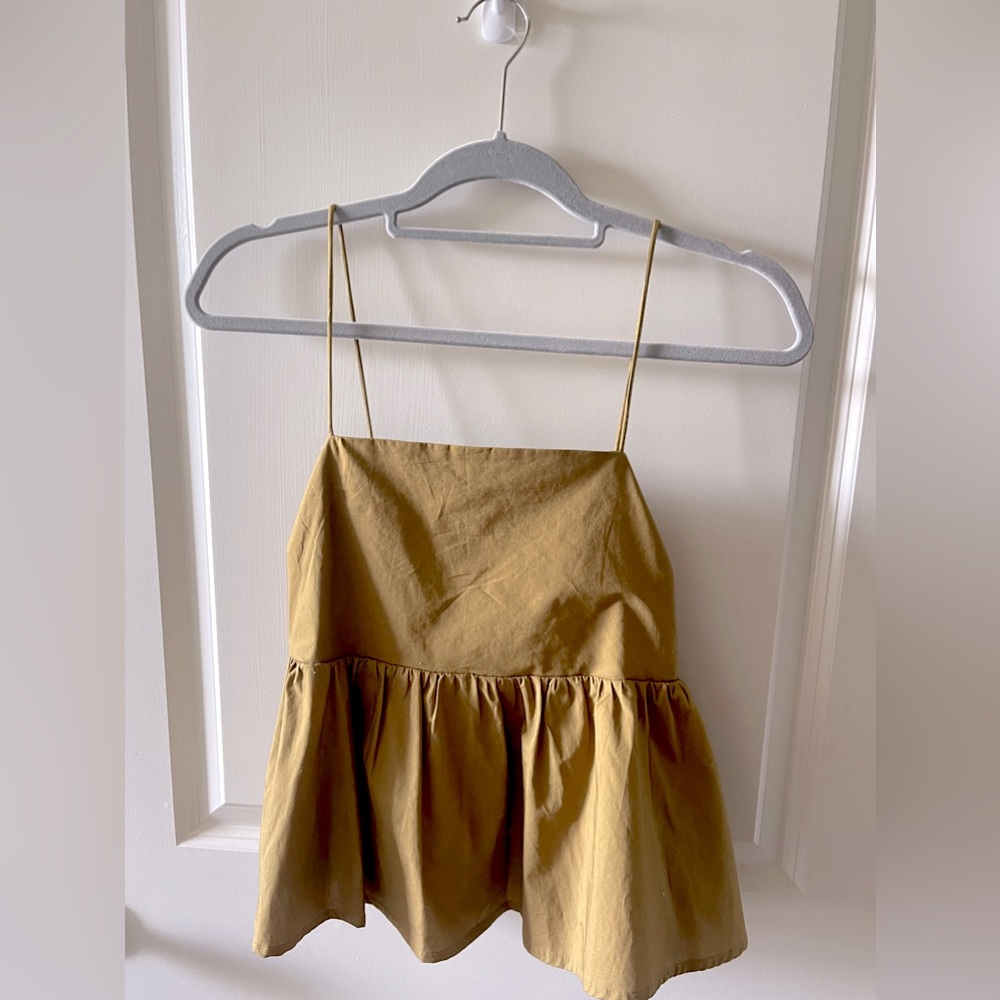a new day Peplum Tank